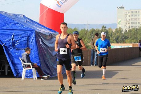 Забег Красноярский марафон