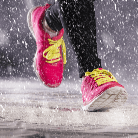 Как подобрать кроссовки для бега зимой