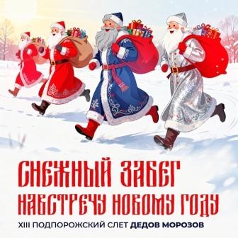 Забег Снежный забег навстречу Новому Году