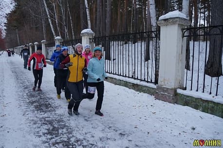 Забег Зимний марафон