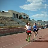 Городские легкоатлетические соревнования «Часовый бег по стадиону», Апатиты
