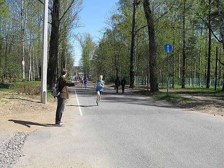 Забег Пробег по аллеям Политехнического парка